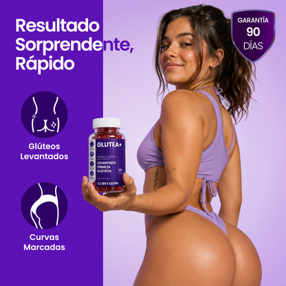 Gominola Glutea+ Levantado y Definición Glúteos